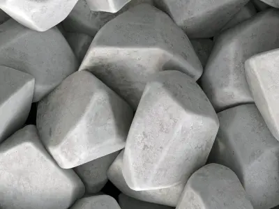 Stone decor n1 3D model