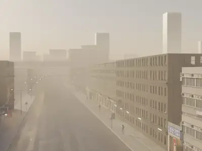 City street 3D model order