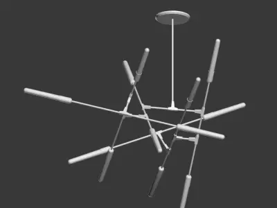 Dawn Chandelier Treniq 3D model