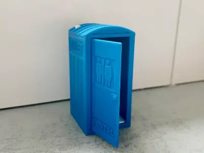 Portable toilet  3D print model