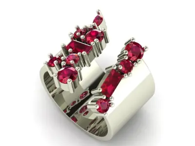 Cocktail Ring 3D print model