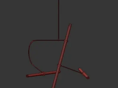Tube Pendant 3D model