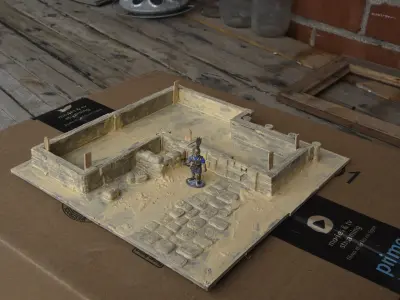 Mediterranean House 3D print model