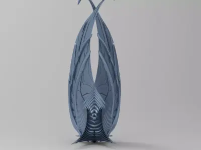 Star Ocean gate Horn Tower 3 3D model