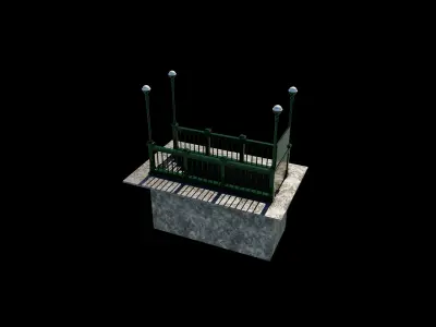 Subway Entrance 3D model