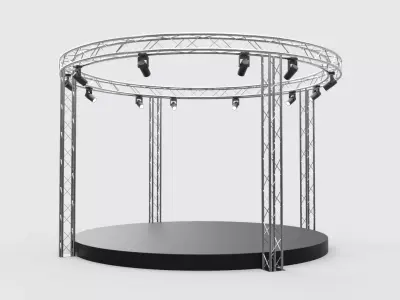 Concert Stage 11 3D model