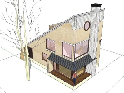 Creative Design-Holiday Cabin-056 3D model