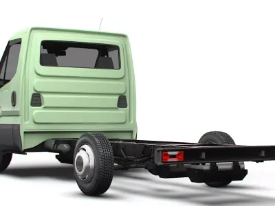 Iveco Daily Single Cab L2 Chassis 2026 3D model