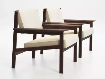 Drummond armchair 3D model