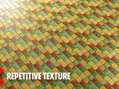 Tiles Textures Randomizer Shader Editor Node for Blender 3D model