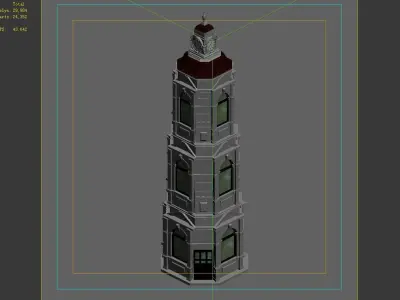 Heterogeneous - Building - Building 12 3D model