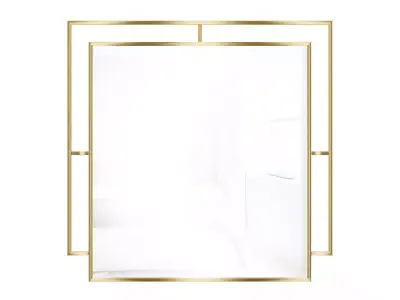 Mirror in a metal frame GZ-M1033 3D model