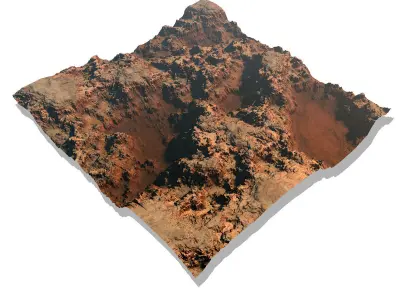 Canyon land n5 3D model