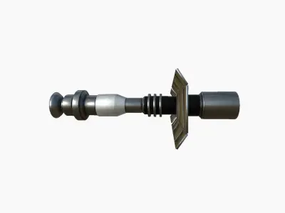 Satellite C06 Steel Black - SciFi Space Design Low-poly 3D model