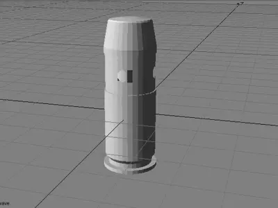 Grenade Launcher Ammo 40mmX46mm STUN 3D model