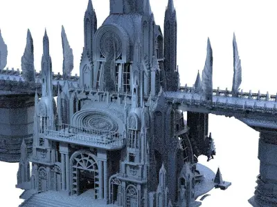 Desert Conjuror Castle  3D model