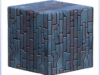SciFi Seamless Texture Texture 22