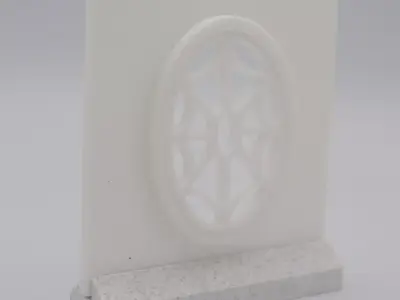 Functional Elipse window style 1  3D print model