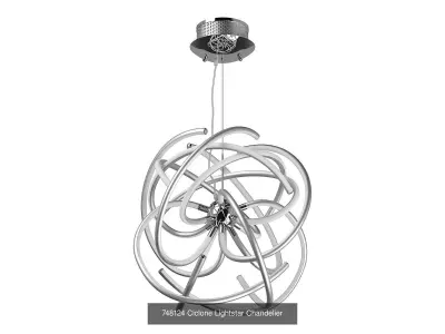 7484 Ciclone Lightstar Collection of LED Lamps 3D Model Pack