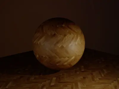 Free Wooden Floor 4k - Herringbone Parquet Texture