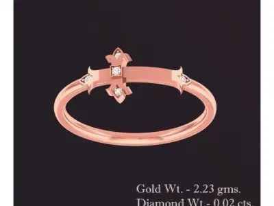 Women Ring 3D print model 120