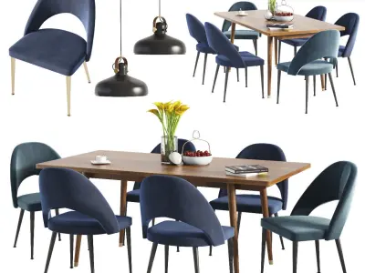 Dinning Set 03 3D model