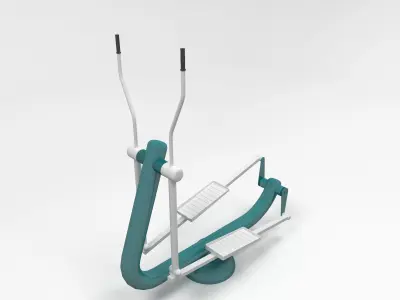 Collection Gym Outdoor 2 3D Model Pack