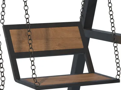 Garden Swing 03 3D model