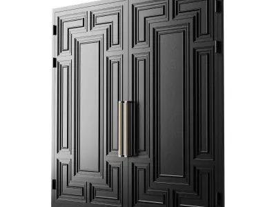 Gate black loft 10 3D model