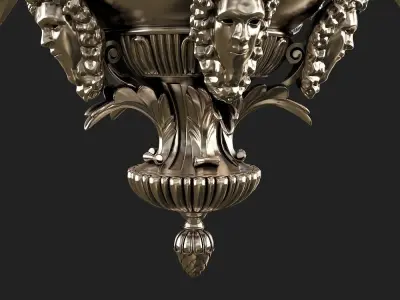 Lustre Mazarin 3D model