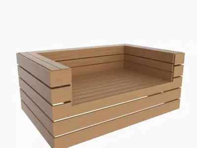 Street sofa 3D model