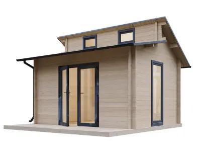 Cabin 04 -Little house 3D model