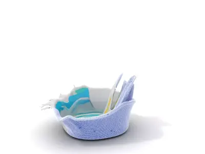 Crystal Water Splash model pack Texture
