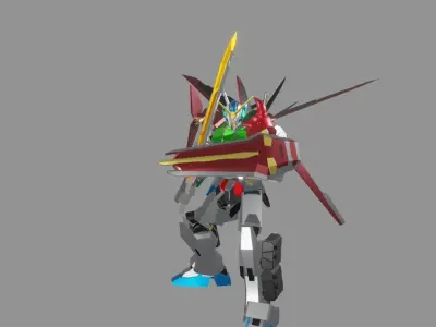The Mecha Attacker 22 3D model