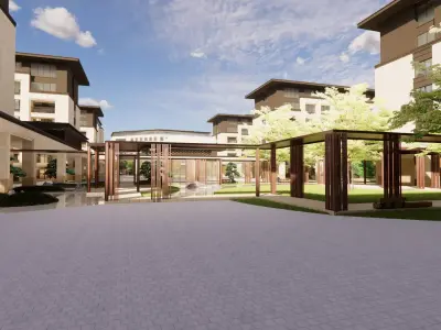 Homes and care center -A6 3D model