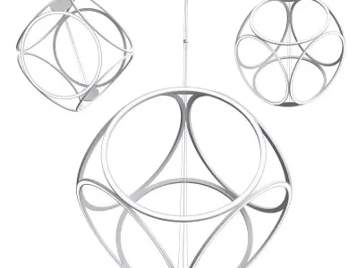 Sattler sphere hanging 3D model
