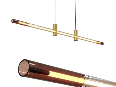 RA Line Linear Suspension Low-poly 3D model