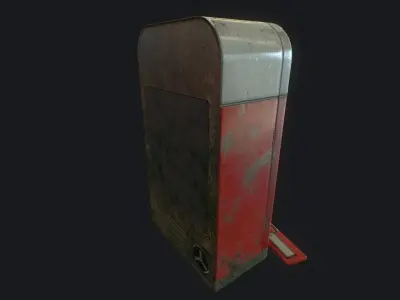 Vending Machine v1 pbr  Low-poly 3D model