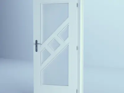 White Door 53 3D model