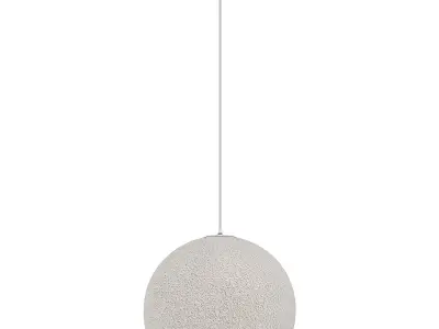 Cloud Linear Wabi sabi Pendant Light Free 3D model