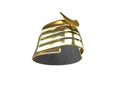 War Helmet V3 003 Low-poly 3D model