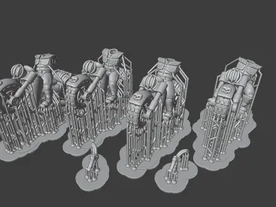 Hive-City Guard Rough Rider Squad 3D print model