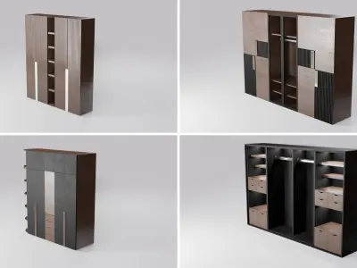 Modern closet wardrobe pack