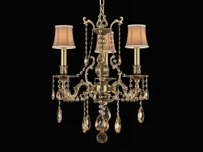 MD 6655-3 Osgona Chandelier  3D model