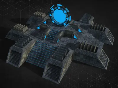Stargate Version Two 3D model