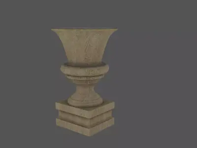 Garden Urn 3D model