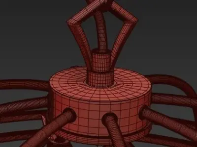 Crystal Pendant 111 3D model