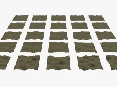 Dirt Terrains Basic 3D model
