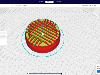 scifi or spaceship manhole 3D print model