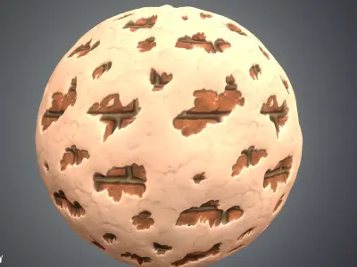 Stylized Walls Vol 03 - Hand Painted Texture  Texture